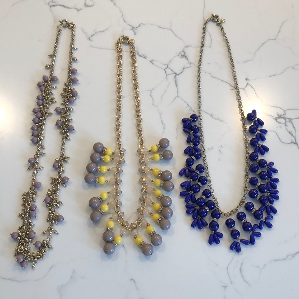 J.Crew statement necklaces 2 for $20
